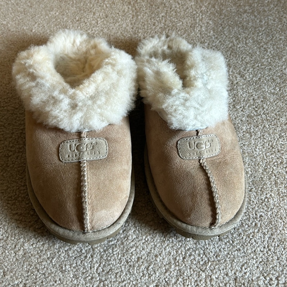 UGG, slip on clog shoes